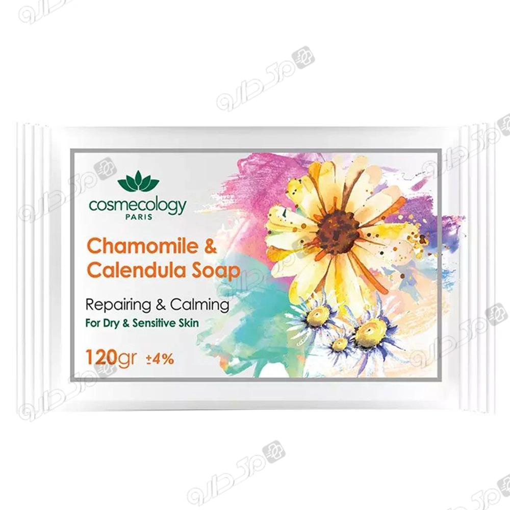 صابون بابونه و کالاندولا مناسب پوست خشک و حساس کاسمکولوژی